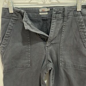 Faherty charcoal Straight-Leg ankle length Pants